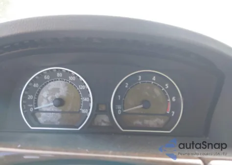 2003 BMW 745I из США, поврежденный, VIN WBAGL63473DP68141